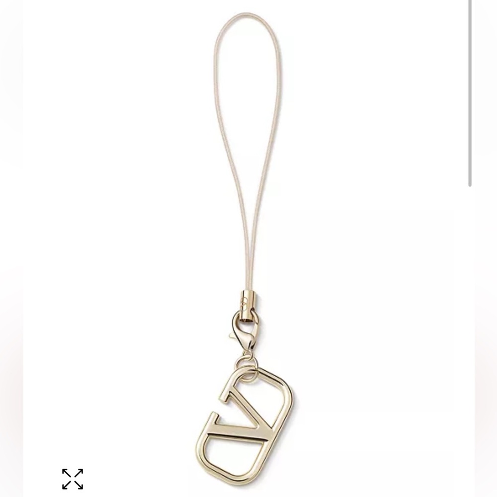 Valentino Keychain Phone Charm Accessory